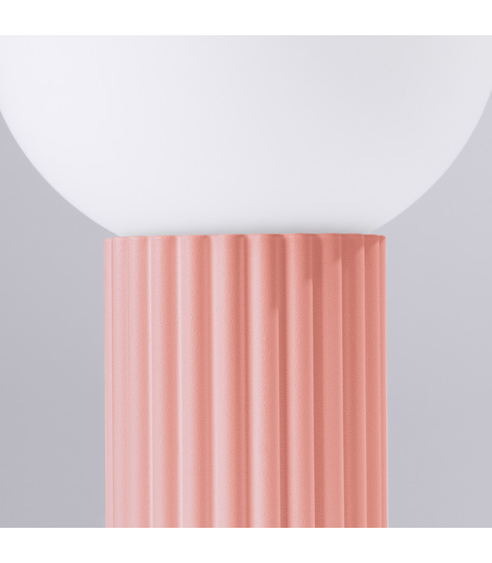 Halo Globe Table Lamp Peach 1x G9-4