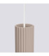 Karbon Slim Pendant Ceiling Light Taupe 1x GU10-7