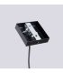Caro Pendant Ceiling Light Natural Wood Black 1x E27-9