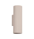 Karbon 20cm Up & Down Wall Lamp Taupe 2x GU10-1