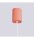 Halo Slim Pendant Ceiling Light Peach 1x G9-6