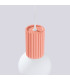 Halo Slim Pendant Ceiling Light Peach 1x G9-7