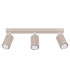 Karbon Ceiling Spotlight Bar Taupe 3x GU10-1