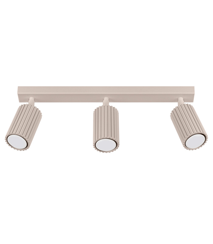Karbon Ceiling Spotlight Bar Taupe 3x GU10-1