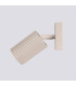 Karbon Square Base Single Spotlight Taupe 1x GU10-4