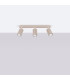Karbon Ceiling Spotlight Bar Taupe 3x GU10-2
