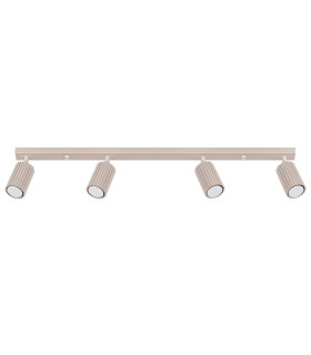 Karbon Ceiling Spotlight Bar Taupe 4x GU10-1