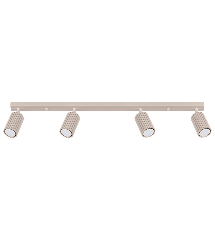 Karbon Ceiling Spotlight Bar Taupe 4x GU10-1