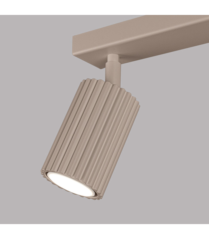 Karbon Twin Ceiling Spotlight Taupe 2x GU10-5