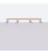 Karbon Ceiling Spotlight Bar Taupe 4x GU10-2