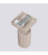 Karbon Square Base Single Spotlight Taupe 1x GU10-6