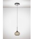 Small Ceiling Pendant 1 Light Polished Chrome, Clear Glass - 2
