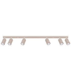Karbon Ceiling Spotlight Bar Taupe 6x GU10-1