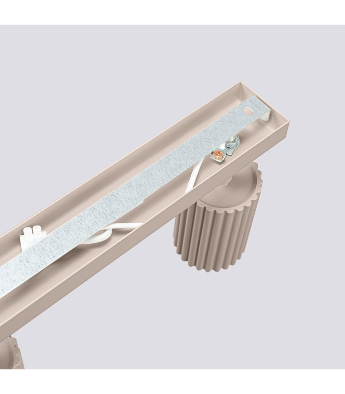 Karbon Ceiling Spotlight Bar Taupe 6x GU10-8
