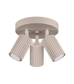 Karbon Ceiling Spotlight Clusters Taupe 3x GU10-1