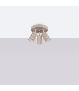 Karbon Ceiling Spotlight Clusters Taupe 3x GU10-2