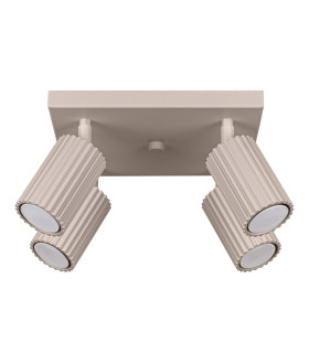 Karbon Ceiling Spotlight Clusters Taupe 4x GU10-1