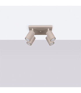 Karbon Ceiling Spotlight Clusters Taupe 4x GU10-2