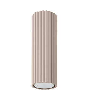 Karbon 20cm Surface Mounted Downlight Taupe 1x GU10-1
