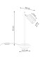 Karbon Desk Task Lamp Taupe 1x GU10-9