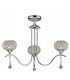 Ceiling Pendant 3 Light Polished Chrome, Clear Glass - 5