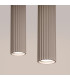 Karbon Bar Pendant Ceiling Light Taupe 2x GU10-4