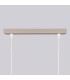 Karbon Bar Pendant Ceiling Light Taupe 2x GU10-9