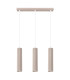 Karbon Bar Pendant Ceiling Light Taupe 3x GU10-1