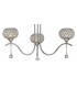 Ceiling Pendant 3 Light Polished Chrome, Clear Glass - 7