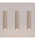 Karbon Bar Pendant Ceiling Light Taupe 3x GU10-4