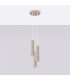 Karbon Cluster Pendant Ceiling Light Taupe 3x GU10-2