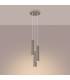 Karbon Cluster Pendant Ceiling Light Taupe 3x GU10-3