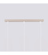 Karbon Bar Pendant Ceiling Light Taupe 3x GU10-8
