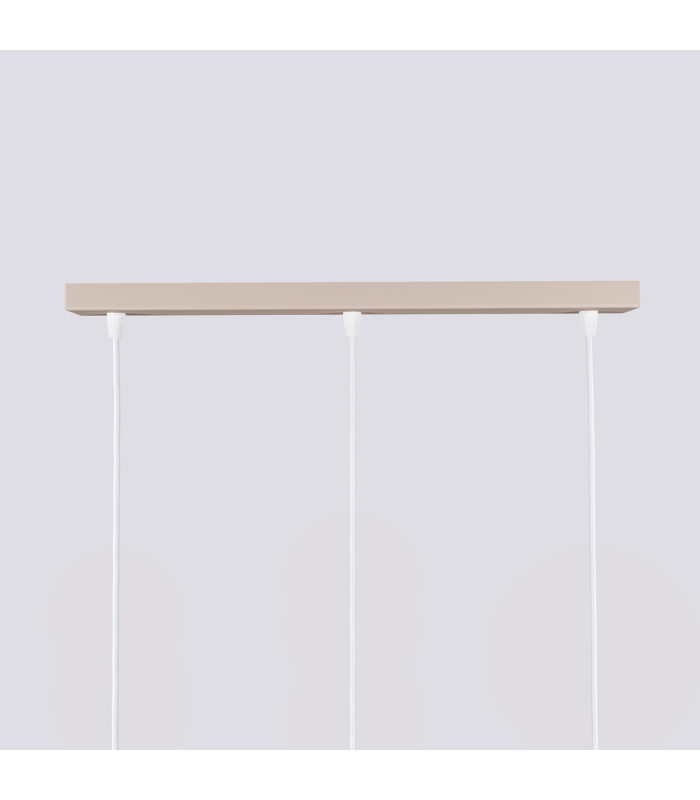 Karbon Bar Pendant Ceiling Light Taupe 3x GU10-8
