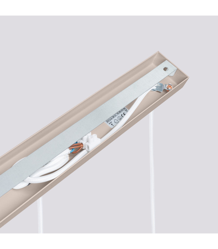 Karbon Bar Pendant Ceiling Light Taupe 3x GU10-9