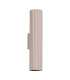 Karbon 30cm Up & Down Wall Lamp Taupe 2x GU10-1