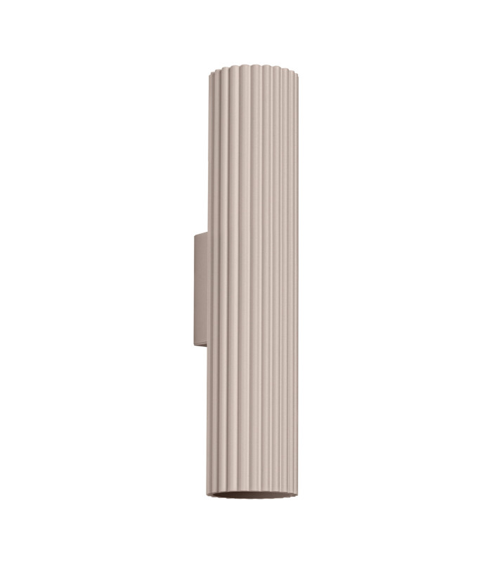 Karbon 30cm Up & Down Wall Lamp Taupe 2x GU10-1