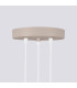Karbon Cluster Pendant Ceiling Light Taupe 3x GU10-8