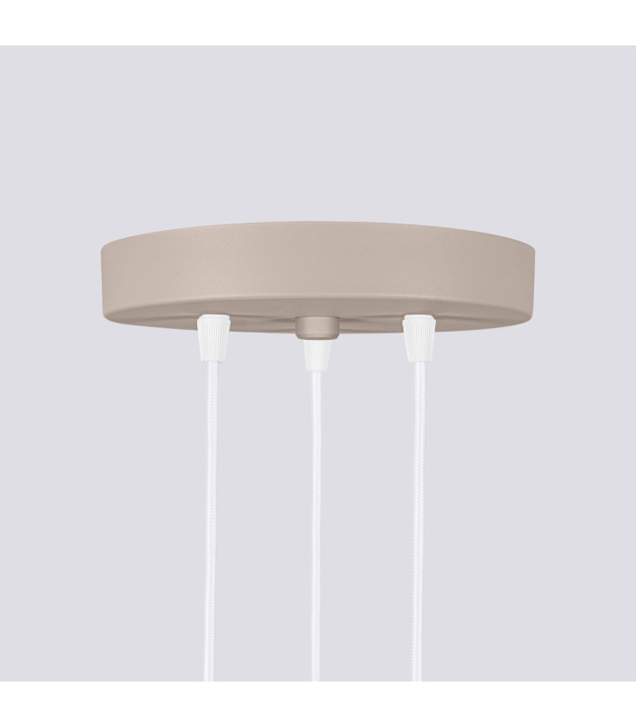 Karbon Cluster Pendant Ceiling Light Taupe 3x GU10-8