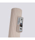 Karbon 30cm Up & Down Wall Lamp Taupe 2x GU10-6
