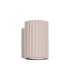Karbon Flush Wall Uplighter Taupe 1x GU10-1