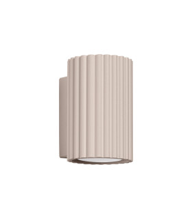 Karbon Flush Wall Uplighter Taupe 1x GU10-1