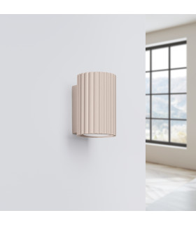 Karbon Flush Wall Uplighter Taupe 1x GU10-2