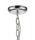 Ceiling Pendant 3 Light Polished Chrome, Clear Glass - 11