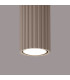 Karbon 30cm Surface Mounted Downlight Taupe 1x GU10-4