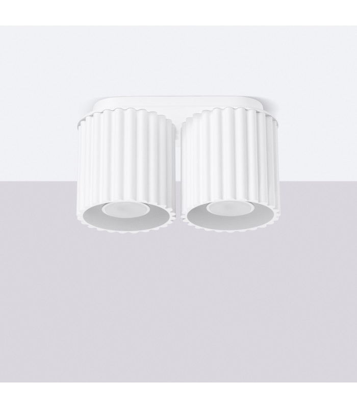 Aura Surface Mounted Downlight White 2x GU10-2