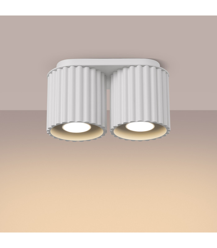 Aura Surface Mounted Downlight White 2x GU10-3