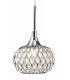 Ceiling Pendant 3 Light Line Polished Chrome, Clear Glass - 6