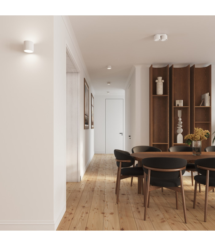 Aura Surface Mounted Downlight White 1x GX53-9