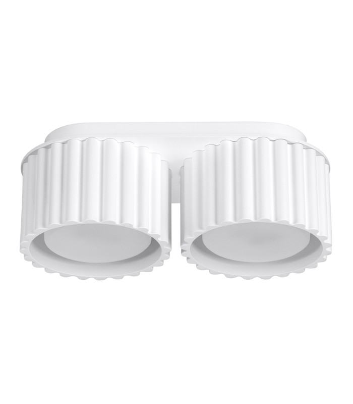 Aura Surface Mounted Downlight White 2x GX53-1